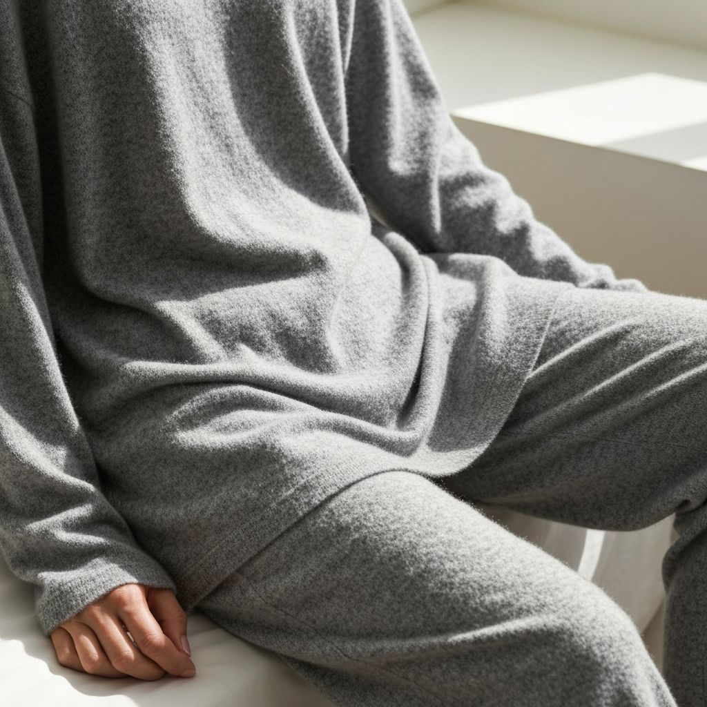 캐시미어 블렌드 잠옷