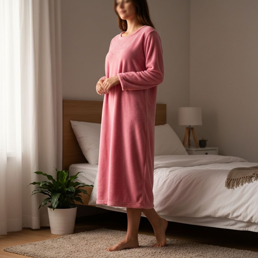 기모 원피스 잠옷