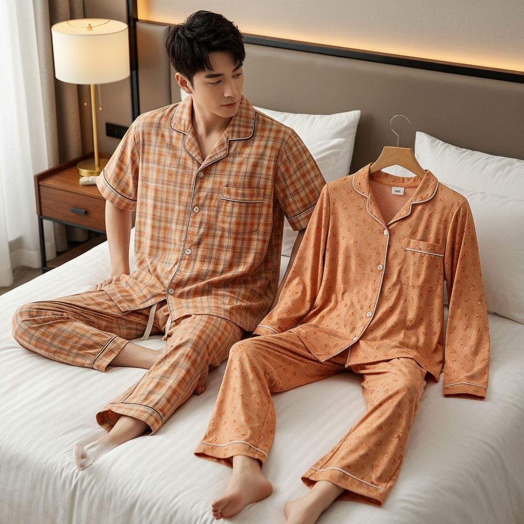 커플 매칭 파자마 세트